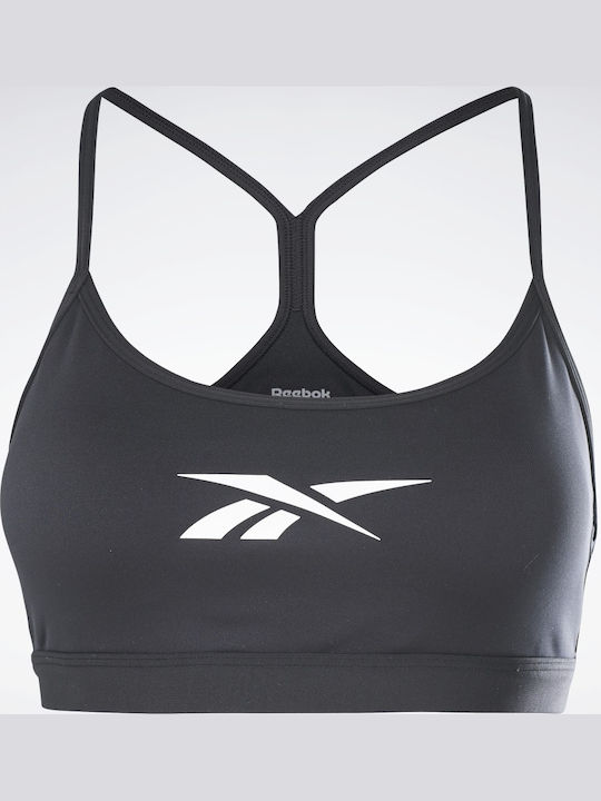 Lux Skinny Women's Sports Bra with Removable Padding Black