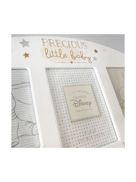 Disney Precious Little Baby Magical Beginnings Παιδική Κορνίζα Ξύλινη Λευκή