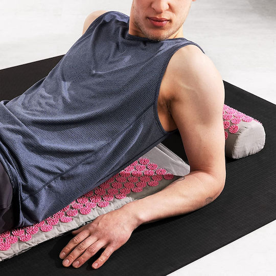 Navaris Navaris Akupressur Massage Set Matte Massage Akupressur für den Nacken & den Körper Rosa