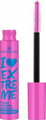 Essence I Love Extreme Crazy Volume Wasserdicht Mascara für Band Extra Black 12ml