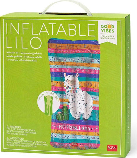 Legami Milano No Problama Φουσκωτό Στρώμα Θαλάσσης με Glitter 180x80cm