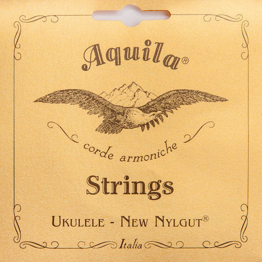 Aquila Set of Nylgut Strings for Ukulele 15U New Nylgut - Ukulele Tenor