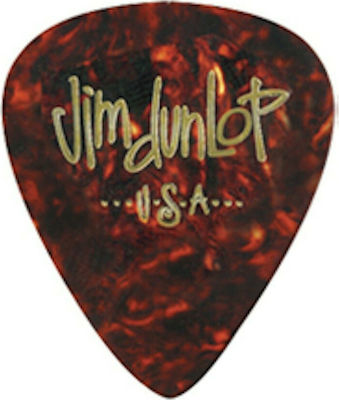 Dunlop Picks Celluloid Shell Pick MITTELgroß Dicke 0.50mm Verpackung 1Stück