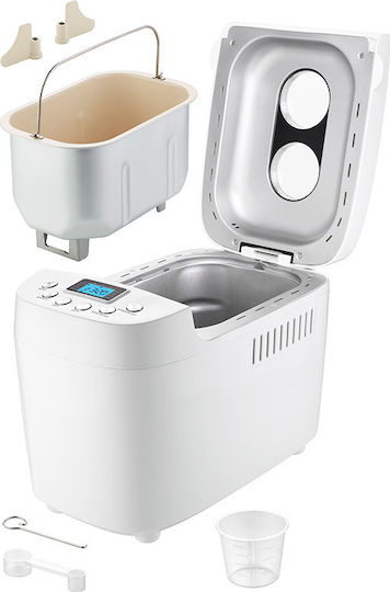 Unold Big Bread Maker 850W with Container Capacity 1500gr and 15 Baking Programs