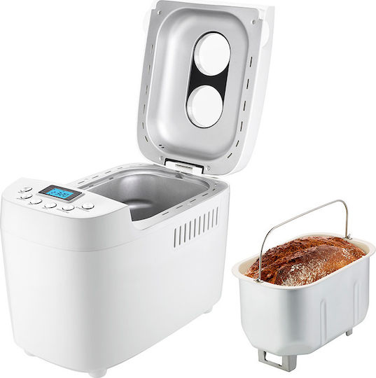 Unold Big Bread Maker 850W with Container Capacity 1500gr and 15 Baking Programs