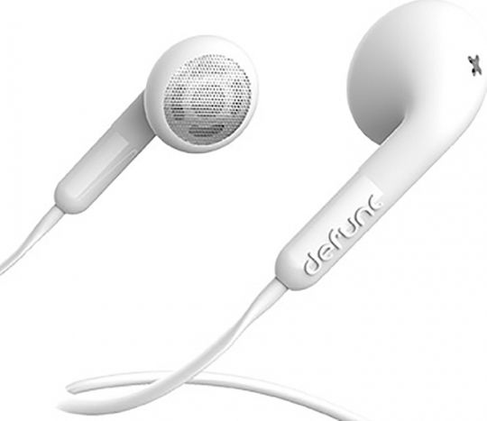 Defunc Talk+ Earbud Bluetooth Handsfree Earphones White