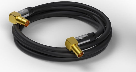 Goobay Wentronic Antenna Cable Coax male - Coax female 5m (70466)