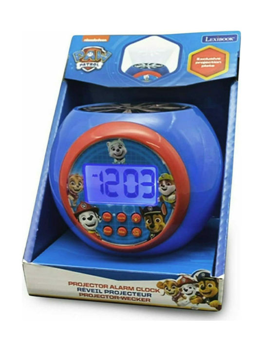 Lexibook Επιτραπέζιο Ρολόι Paw Patrol Μπλε