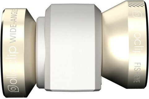Olloclip 4in1 Photo Lens Φακός Κάμερας ​Κινητών Fisheye / Macro / Wide Angle 10x σε Χρυσό χρώμα