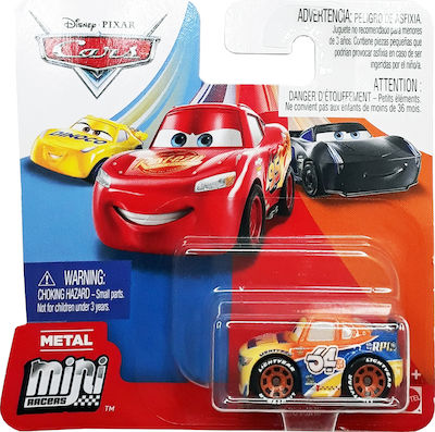 Mattel Mini Singles Car Disney Cars for 3++ Years (Various Designs) 1pc