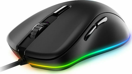 Dareu EM908 RGB Gaming Gaming Maus 6000 DPI Schwarz