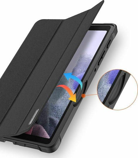 Dux Ducis Domo Series Flip Cover Neagră Galaxy Tab A7 Lite