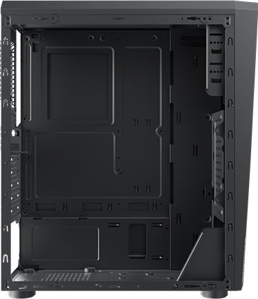 Xigmatek Vortex Gaming Midi Tower Κουτί Υπολογιστή με RGB Φωτισμό Μαύρο