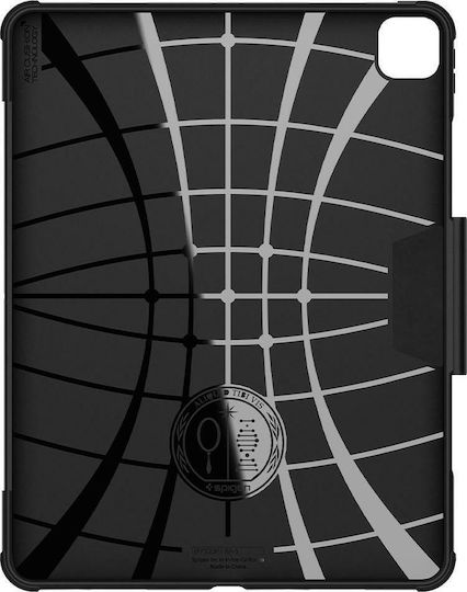 Spigen Rugged Armor Pro Flip Cover Durable Black (iPad Pro 2021 12.9")