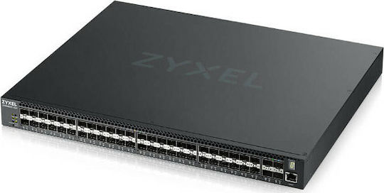 Zyxel XGS4600-52F Управление на L3 Switch с 48 Портове Гигабитови (1Gbps) Ethernet и 4 SFP Портове