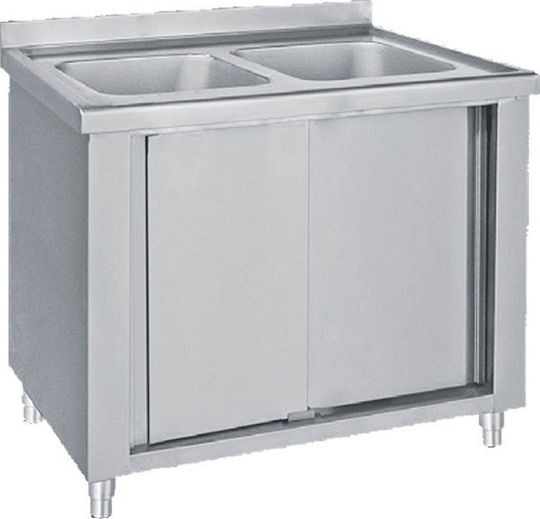 Bambas Frost Λάντζα Geschlossen Doppelter LKE2-160 160x60x85cm