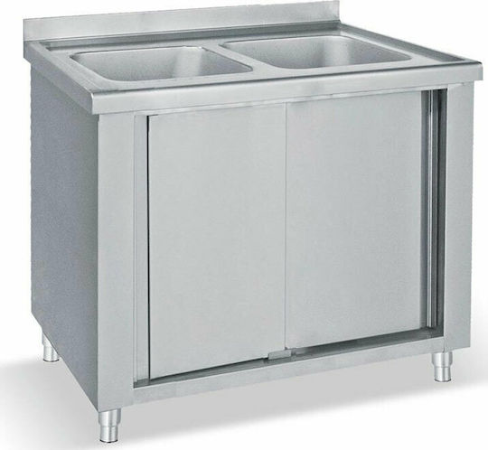 Bambas Frost Λάντζα Geschlossen Doppelter LKE2-160 160x60x85cm