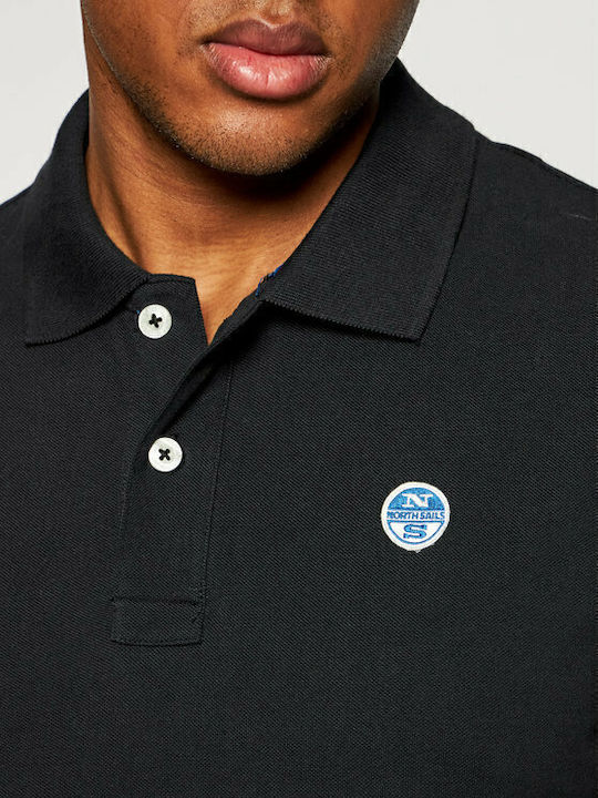 Polo Μπλούζα Κοντομάνικη Μαύρη