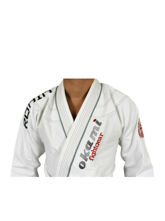 Okami Ronin GI Men's Brazilian Jiu Jitsu Uniform White