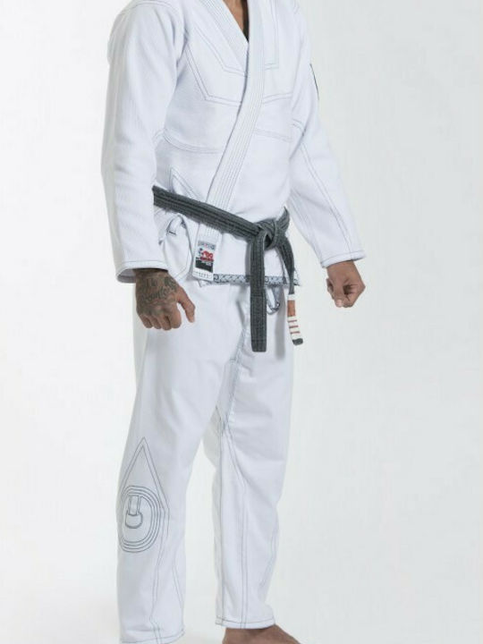 Grips Athletics Gi Cali 99 Men's Brazilian Jiu Jitsu Uniform White