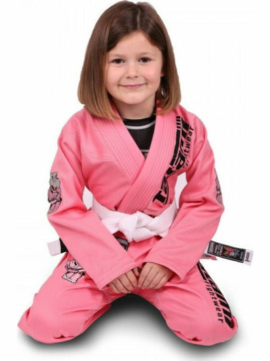 Tatami Fightwear New Meerkatsu Animal Gi Uniform Brasilianisches Jiu Jitsu Rosa