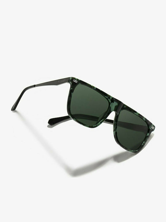 D.Franklin Atmos Sunglasses with Green Tartaruga Frame and Green Lens DFKSUN0760-0804-UNI