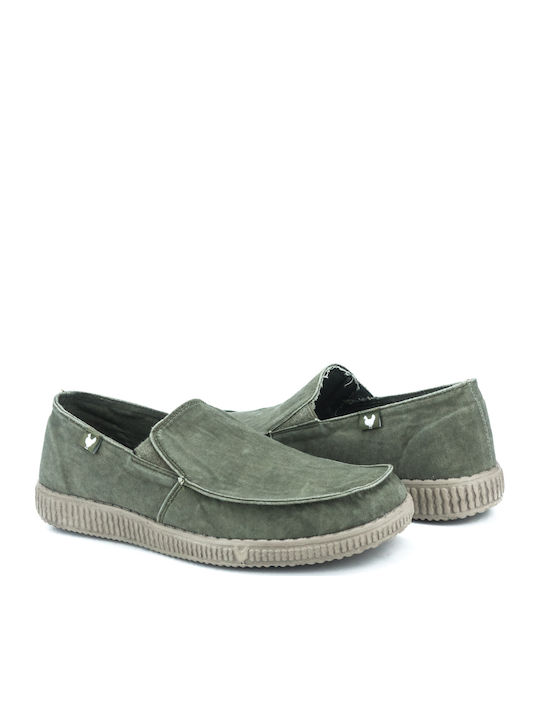 WP150 Men's Moccasins WASHED KAKI