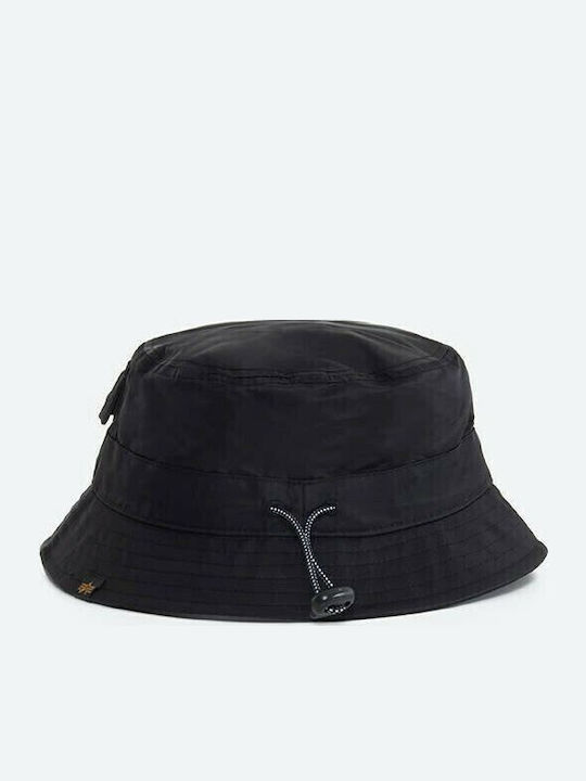 Alpha Industries Utility Υφασμάτινo Ανδρικό Καπέλο Στυλ Bucket Μαύρο