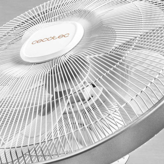 Cecotec EnergySilence 1010 Extreme Connected Ανεμιστήρας Ορθοστάτης 60W Διαμέτρου 40cm με Τηλεχειριστήριο Λευκός