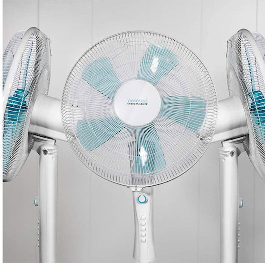 Cecotec Energy Silence 520 Power Ανεμιστήρας Ορθοστάτης 50W Διαμέτρου 40cm Λευκός