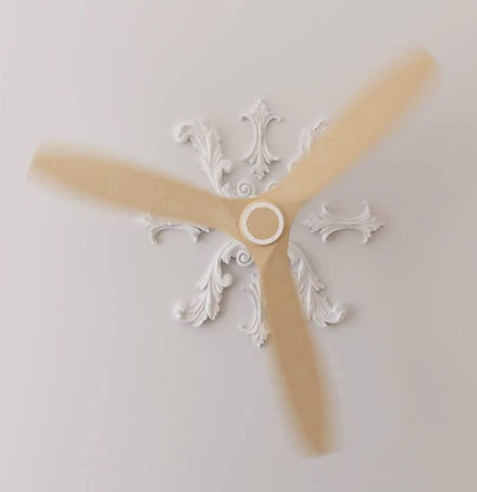 Cecotec EnergySilence Aero 590 Ceiling Fan 132cm Brown / White
