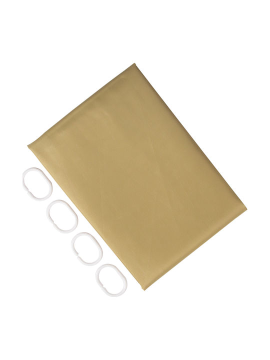 General Trade Pacific Shower Curtain 180x180cm Beige