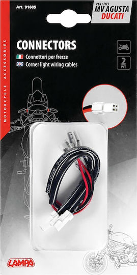 Lampa Μοτοσυκλέτας in Red Farbe L9160.5