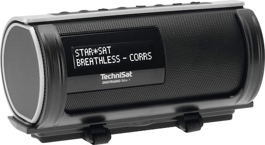 Technisat DigitRadio Bike 1 Φορητό Ραδιόφωνο Επαναφορτιζόμενο DAB+ με Bluetooth Μαύρο