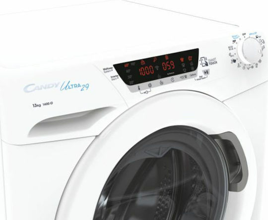 Candy Ultra Washing Machine 13kg 1400 Rounds Smart Touch HCU1413TXME/1-S