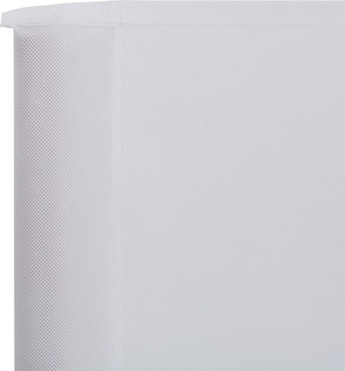 vidaXL în Culoarea Alb 1.6x8.0m