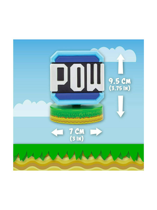 Paladone Детско Декоративно Осветление Super Mario Pow Block Многоцветен