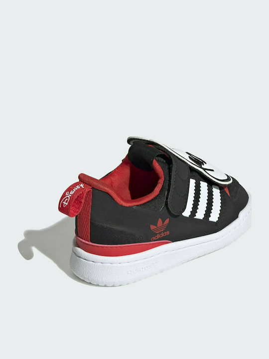 Disney Forum 360 Детски маратонки Low Core Black / Cloud White / Vivid Red