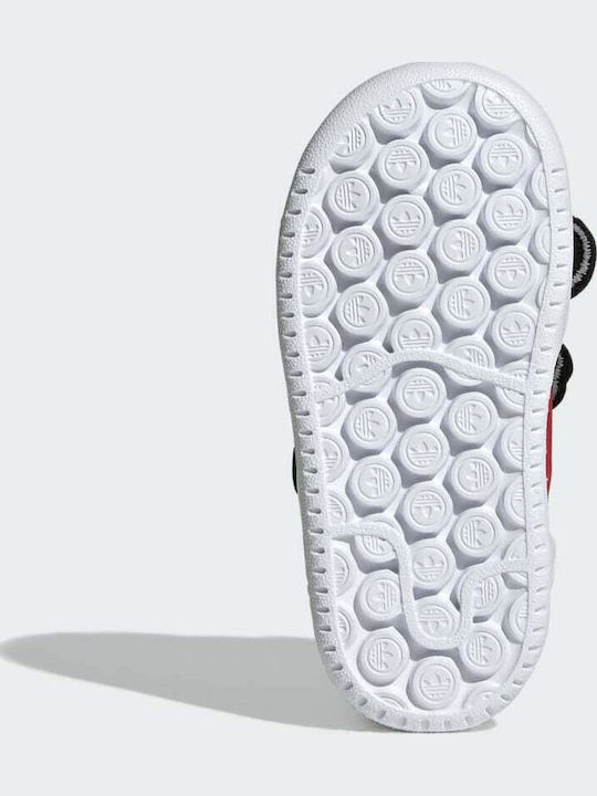 Disney Forum 360 Детски маратонки Low Core Black / Cloud White / Vivid Red