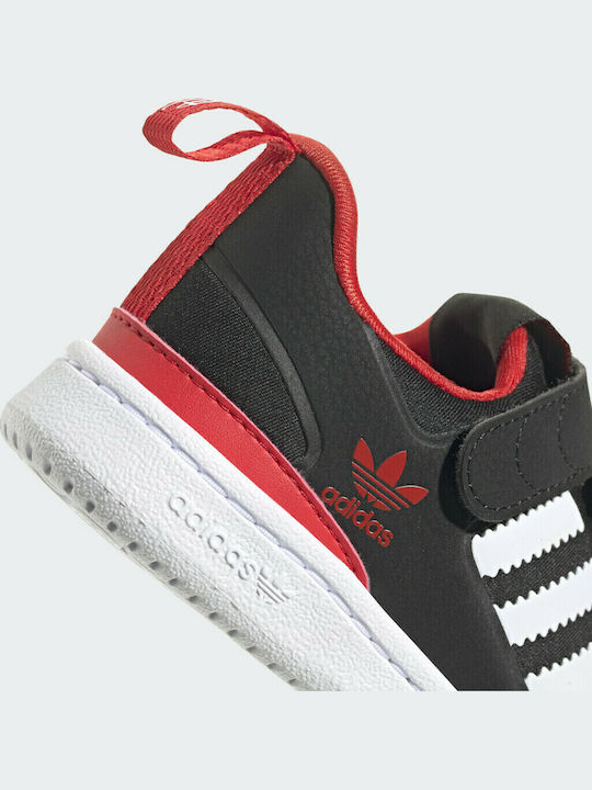 Disney Forum 360 Детски маратонки Low Core Black / Cloud White / Vivid Red