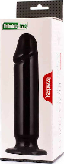 Lovetoy King Sized Πρωκτικό Dildo Μαύρο 23.5cm