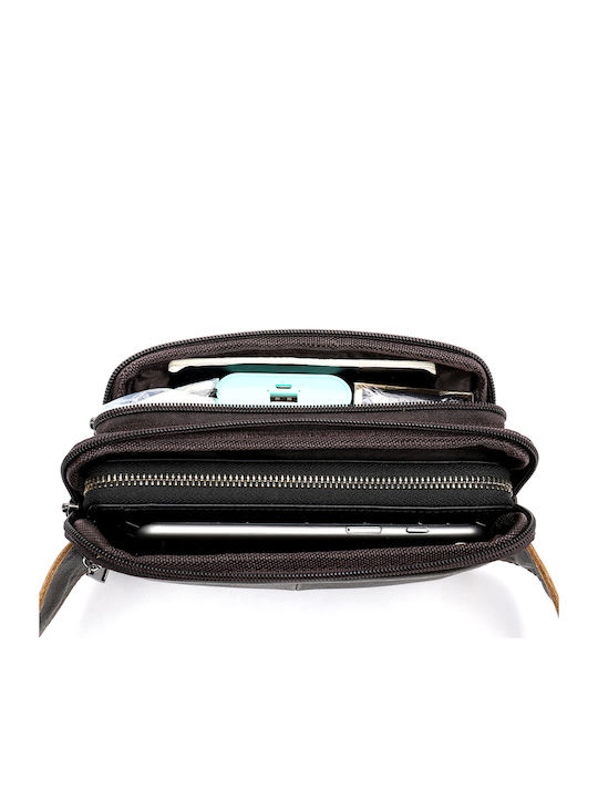 Magazin online pentru bărbați Piele Bum Bag pentru Talie Maro