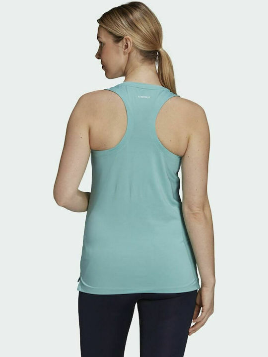 Adidas Aeroready Designed 2 Move Sportbekleidung Top Schwangerschafts-Tops Grün