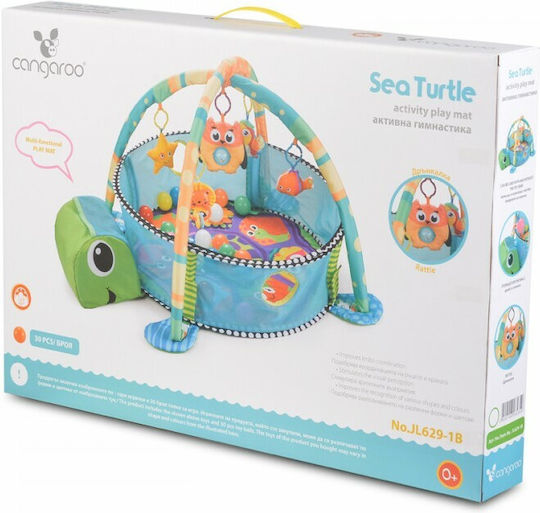 Cangaroo Activity Playmat Turtle 3 In 1 for 0+ months (LxWxH) 83x73x55cm