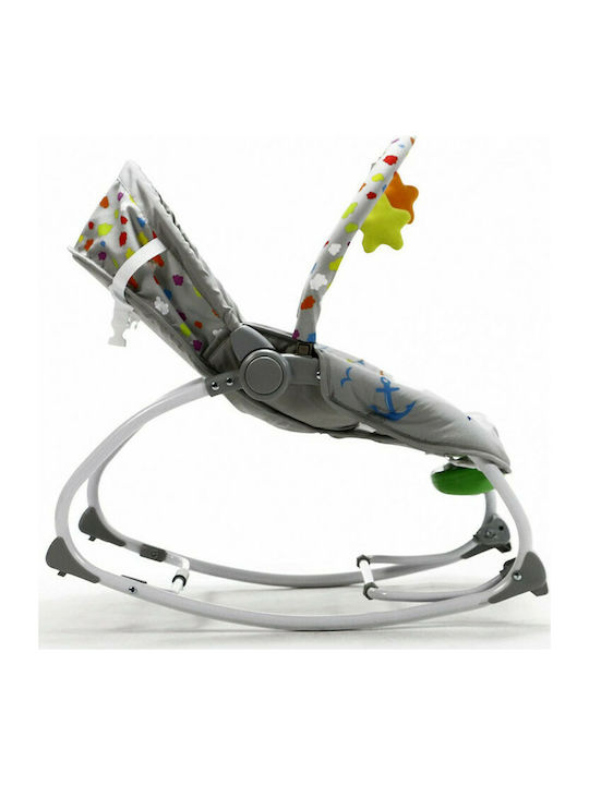 Asalvo Ηλεκτρικό Relax Μωρού Evolutive με Μουσική και Δόνηση Zeppelin για Παιδί έως 15kg