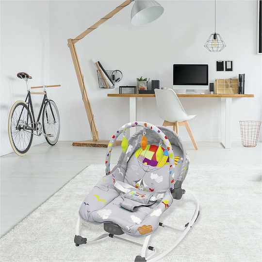 Asalvo Elektrisch Baby Relax Evolutive mit Musik und Vibration Zeppelin für Kind bis 15kg