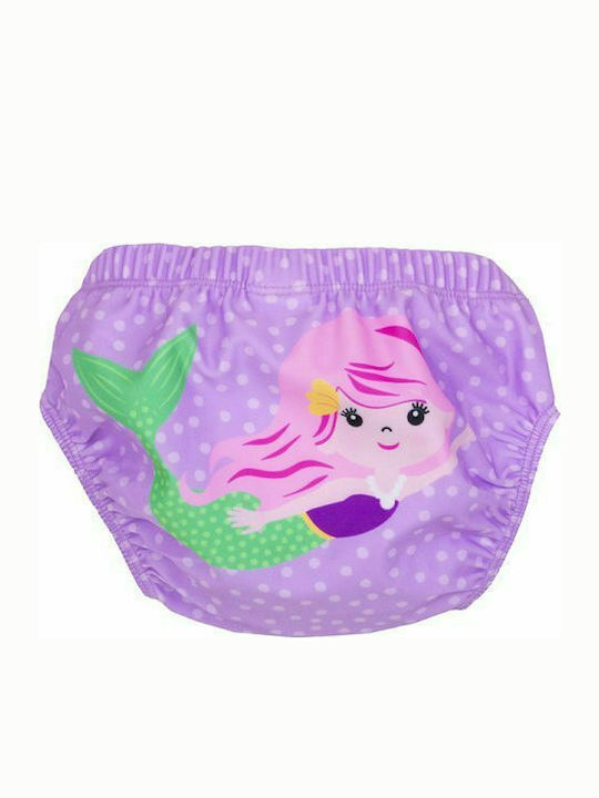 Zoocchini Set Kids Swimwear Swim Diaper Purple