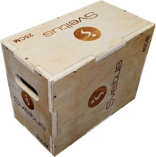 Sveltus Plyometric Box 4602 Plyometric Wooden Box