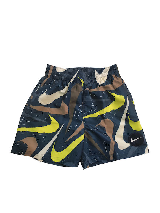 Nike Παιδικό Μαγιό Βερμούδα / Σορτς 4" Volley για Αγόρι Navy Μπλε