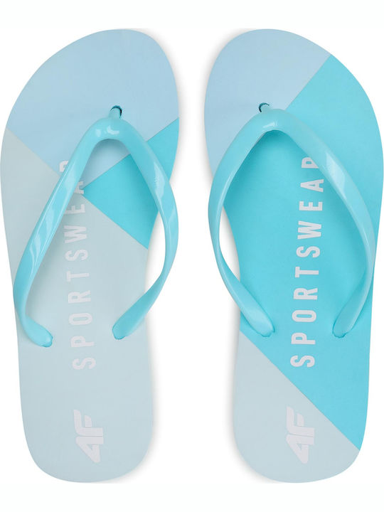 Frauen Flip Flops in Hellblau Farbe